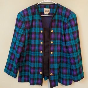 Leslie Fay Mardi Gras Blazer | size 16